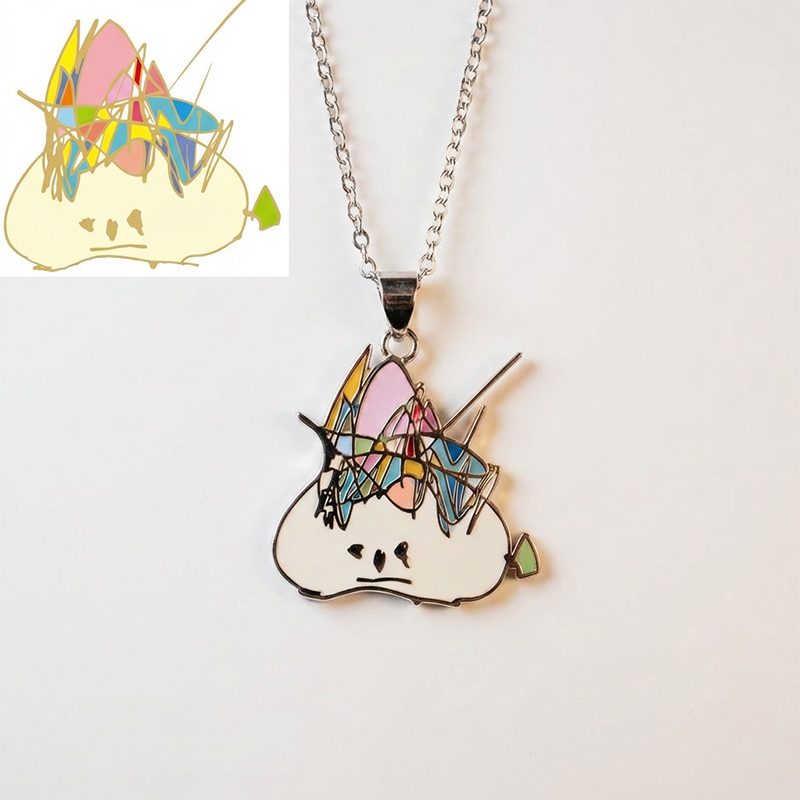 Custom Keepsake Necklace in Gift Box Presentation